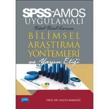 SPSS ve AMOS Uygulamalı Bilimsel Ar  -  Yalçın Karagöz  -  Nobel Akademik Yayıncılık