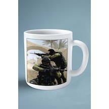 Counter Strike Cs 2 Csgo Oyun Baskılı Kupa Bardak Çift Taraflı Kişiye Özel Model 37 Çok Renkli