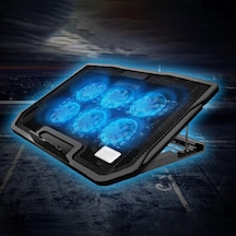 2 Usb 6 Fanlı Sesiz Notebook - Laptop Soğutucusu Oyun Dizüstü