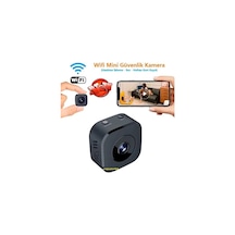 Kablosuz Mini Wifi Kamera - Cepten Uzaktan Canlı Izleme, Sesli Dinleme & Hafıza Kartlı Güvenlik Kamerası