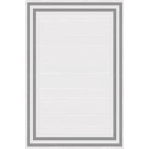 Pera Gri Kadifemsi Yüzey Polyester Halı 30219 Gri E