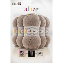 Cotton Gold - 960 Vizon - 5'li Paket - 100gr/330m - Pamuklu Hırka Yelek Amigurumi İpi