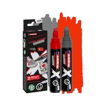 Edding 6900 X Multi Marker 2-10mm Kesik Uç 2'li Set - Gri / 4-690