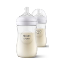 Doğal Tepkili 2'li Pp Biberon Seti 260 Ml 3-6 Ay 4 Adet
