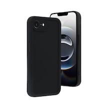 Apple iPhone Uyumlu 16e Kılıf Viera Silikon - Siyah Bz8683140844356