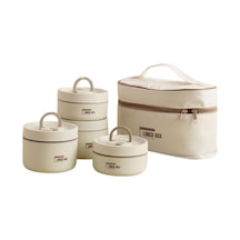 Taşınabilir Yalıtımlı Öğle Yemeği Kutusu Seti Çok Katmanlı Kombine Piknik Öğle Yemeği Kutusu 2 Katmanlı Çok Renkli