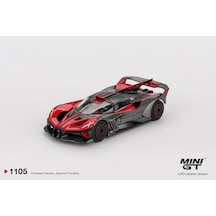 Mini Gt 1105 Bugatti Car Red Ultimate 2026 1/64 Model Araba