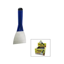Deveci Dvc-74228 Metal Kazıma Spatulası 100mm No-10 Saptak Kapaklı Plastik Saplı - 12'li Paket Diğer