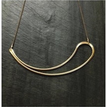 Gümüş Kayık Kolye 487342346