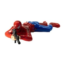 Örümcek Adam Pilli Yerde Sürünen Spiderman Sürünen Pilli Silahlı Asker