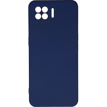 Newface - 427 - Oppo A73 Kılıf Nano İçi Kadife Silikon - Edntrend - - Lacivert