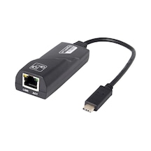 Hızlı Ethernet Dönüştürücü Type-c Uyumlu 10 100 1000 Mbps