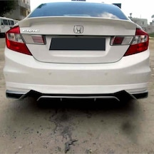 Civic Fd6 Egzoz Görünümlü Difüzör Plastik