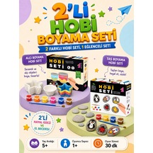 Zet Zeka Hobi Sanat Boyama Seti Alçı Boyama Ve Taş Boyama Seti 5+ Yaş 1+ Oyuncu
