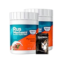 Playboy Turquoise 2li Adet Ceviz & Ceviz Sütü Rus Merhemi 50 Ml Tüylere Krem + Yanında Jel