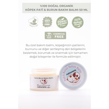 Naturana Doğal Organik Köpek Pati & Burun Bakım Onarım Koruma Balmı 50 ML