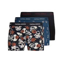 Jack & Jones Murphy Erkek 3'lü Boxer 12283379-ttn Çok Renkli