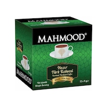 Mahmood Coffee Şekerli Hazır Türk Kahvesi 12 x 9 G