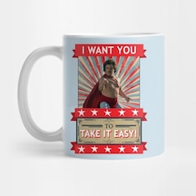 Nacho Libre - I Want You To Take It Easy Kupa Bardak Çok Renkli