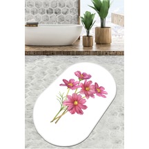 Sitivo Beyaz Banyo Halısı Djt 80x100 cm