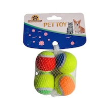 Kedi Ve Köpek 4 Lü Orta Boy Tenis Topu