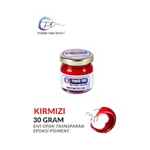 Opak & Transparan Sıvı Pigment Boya / Kırmızı / Epoksi Için