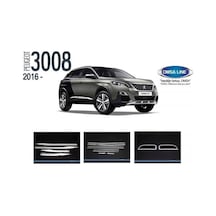 Omsa Peugeot 3008 3 Parça Krom Set 2016 Ve Sonrası