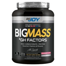 Bigjoy Bigmass GH Factors Karbonhidrat Tozu Çilek 1500 G