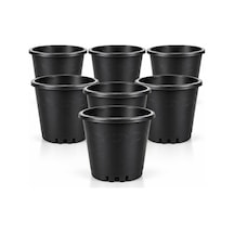 3l Üretim Saksısı Ø16 Siyah Plastik Saksı Fidan, Çiçek, Yetiştirme Kabı 7 Diğer
