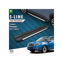S-dizayn Subaru Forester 4 S-line Aluminyum Yan Basamak 183 Cm 2012-2019 A+ Kalite