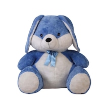 Peluş Tavşan Küçük Boy Mavi Peluş 45 Cm