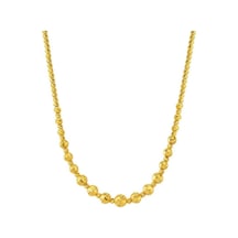 22 Ayar Altın Toplu Süzme Kolye