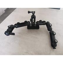 Jeep Wrangler Jk Telefon, Tablet Ve Gopro Montaj Aparatı Tamamen 3d Baskılı