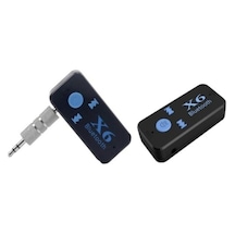 Bluetooth Müzik Alıcısı 3.5 Mm Aux Adaptör Araç Kiti 3in1 - Cyber An-6999 X6