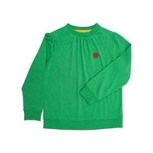 Kız Çocuk Uzun Kollu Benetton Tshirt - Reborn Yeşil