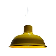 Mylights Retro Rustik Sarı Metal Sarkıt Avize