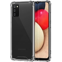 Gld-spt- Newface Samsung Uyumlu Galaxy A02s Kılıf Olex Tpu Silikon