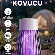 Şarjlı Böcek Kovucu Lamba 360 Etkili Kamp Bahçe Kullanımı