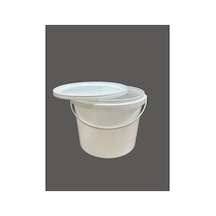 Plastik Yoğurt Kovası 5 Lt 12 Adet Beyaz - 923829000 Beyaz