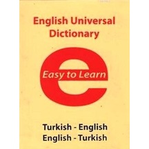 İngilizce Sözlük Türkçe-İngilizce. İngilizce- Türkçe Evrensel İle