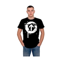 Up Down Yukarı Ok Retro İşaret Tişört Unisex T-shirt 001