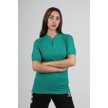 Hummel Armin Pamuklu Bebe Yaka Tişört Yeşil