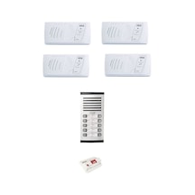 Nts Diafon Sesli Dört Daire Için Villa Kit Set Komple