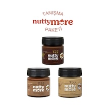 Mehmet Efendi Türk Kahvesi 100 Gr X 5 Adet & Nutty More Fındık Ezmesi Tanışma Paketi 200 Gr X 3 Adet