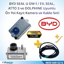 Byd Seal U Dm-i / Ev, Seal, Atto 3 Ve Dolphıne  Ön Yol Kayıt Kamera Ve Kablo Seti - 1080p Full Hd
