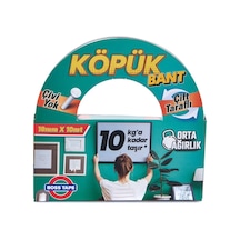 Boss Tape 2688 Çift Taraflı Köpük Bant 18mmx10m Orta Ağırlık 10kg