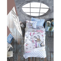 Cotton Box Junior Tek Kişilik Complete Set - Skate Mavi