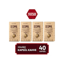 Begon Kahve Nord Kivu Medium Roast Kapsül Kahve 4 x 10 Kapsül