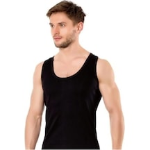 Tutku Erkek Ribana Askılı Atlet 2'li Paket Beden 5 Xl Siyah