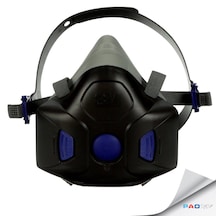 3M Secure Click Hf-802 Yarım Yüz Maske Orta Boy